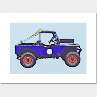 1955 Land Rover - Mavis Posters and Art